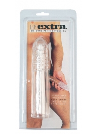 Насадка-удлинитель из прозрачного силикона LIDL EXTRA SILICONE PENIS EXTENSION - Seven Creations - в Новороссийске купить с доставкой