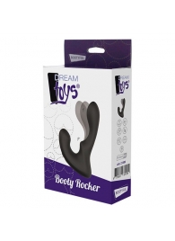 Чёрный массажер простаты с 2 моторами BOOTY ROCKER - Dream Toys - в Новороссийске купить с доставкой