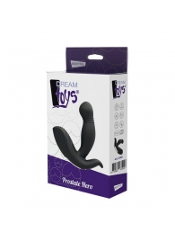 Черный вибромассажер простаты PROSTATE HERO - Dream Toys - в Новороссийске купить с доставкой
