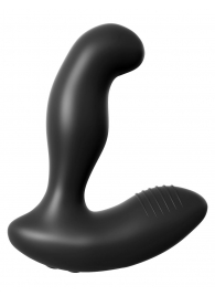 Черный массажер простаты Electro Stim Prostate Vibe с электростимуляцией - 13,3 см. - Pipedream - купить с доставкой в Новороссийске