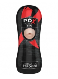 Мастурбатор-ротик Vibrating Oral Stroker - Pipedream - в Новороссийске купить с доставкой