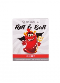 Стимулирующий презерватив-насадка Roll   Ball Cherry - Sitabella - купить с доставкой в Новороссийске