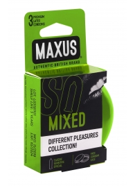 Презервативы в железном кейсе MAXUS Mixed - 3 шт. - Maxus - купить с доставкой в Новороссийске