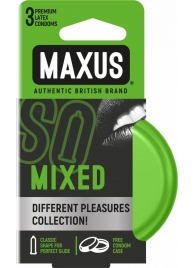 Презервативы в железном кейсе MAXUS Mixed - 3 шт. - Maxus - купить с доставкой в Новороссийске