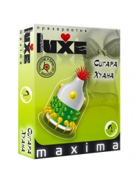 Презерватив LUXE Maxima  Сигара Хуана  - 1 шт. - Luxe - купить с доставкой в Новороссийске