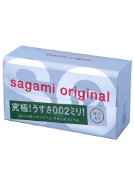 Ультратонкие презервативы Sagami Original - 12 шт. - Sagami - купить с доставкой в Новороссийске