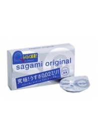 Ультратонкие презервативы Sagami Original QUICK - 6 шт. - Sagami - купить с доставкой в Новороссийске