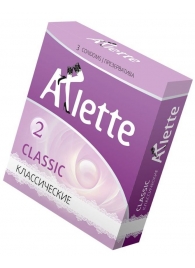 Классические презервативы Arlette Classic - 3 шт. - Arlette - купить с доставкой в Новороссийске