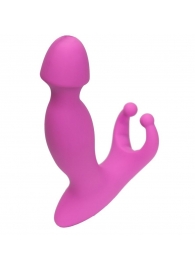 Розовый стимулятор простаты с усиками - 15 см. - 4sexdreaM - в Новороссийске купить с доставкой