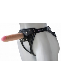 Универсальный мягкий пояс с насадкой Hard brutal BDSM-КОНСУЛ - 17 см. - LOVETOY (А-Полимер) - купить с доставкой в Новороссийске