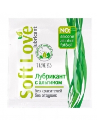 Пробник лубриканта на водной основе Soft Love - 3 гр. - Биоритм - купить с доставкой в Новороссийске