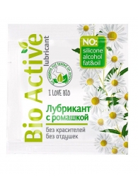 Пробник лубриканта на водной основе Bio Active - 3 гр. - Биоритм - купить с доставкой в Новороссийске