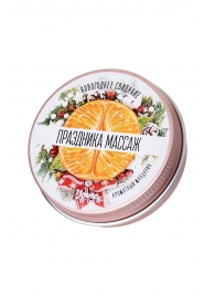 Массажная свеча «Праздника массаж» с ароматом мандарина - 30 мл. - ToyFa - купить с доставкой в Новороссийске