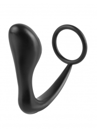 Эрекционное кольцо с анальной пробкой Ass-Gasm Cockring Plug - Pipedream - в Новороссийске купить с доставкой