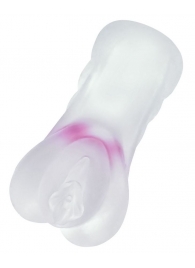 Прозрачный реалистичный мастурбатор Juicy Pussy Crystal Rose - ToyFa - в Новороссийске купить с доставкой