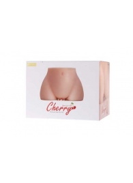 Мастурбатор-полуторс Cherry с вибрацией и двумя любовными тоннелями - KOKOS - в Новороссийске купить с доставкой