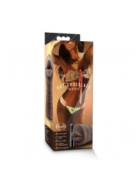 Коричневый мастурбатор-ротик Heather - Blush Novelties - в Новороссийске купить с доставкой