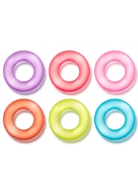 Набор из 6 эрекционных колец King of the Ring - Blush Novelties - в Новороссийске купить с доставкой