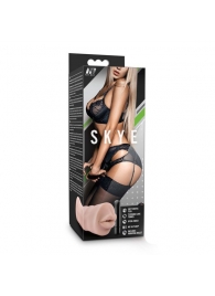 Телесный мастурбатор-ротик Skye - Blush Novelties - в Новороссийске купить с доставкой