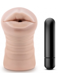 Телесный мастурбатор-ротик Skye - Blush Novelties - в Новороссийске купить с доставкой