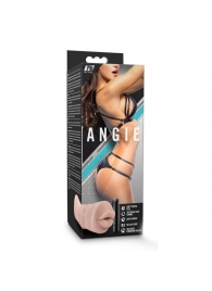 Телесный мастурбатор-ротик Angie - Blush Novelties - в Новороссийске купить с доставкой