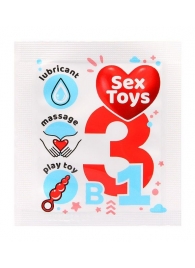Гель-лубрикант на водной основе Sex Toys - 4 гр. - Биоритм - купить с доставкой в Новороссийске