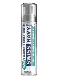 Очищающая пенка для игрушек и тела Swiss Navy Toy   Body Cleaner Foamer - 207 мл. - Swiss navy - купить с доставкой в Новороссийске