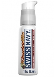 Лубрикант с ароматом шоколада Swiss Navy Chocolate Bliss Lube - 29,5 мл. - Swiss navy - купить с доставкой в Новороссийске