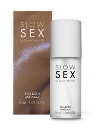 Массажный гель Slow Sex Full Body Massage - 50 мл. - Bijoux Indiscrets - купить с доставкой в Новороссийске