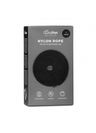 Черная веревка для бондажа Easytoys Bondage Rope - 5 м. - Easy toys - купить с доставкой в Новороссийске