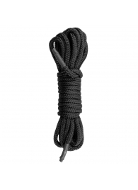 Черная веревка для бондажа Easytoys Bondage Rope - 5 м. - Easy toys - купить с доставкой в Новороссийске