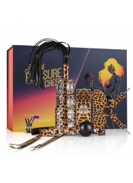 Леопардовый эротический набор Wicked Wildcat - Secret Pleasure Chest - купить с доставкой в Новороссийске