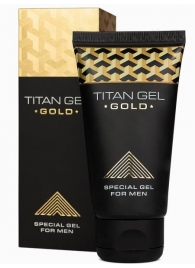 Гель для увеличения члена Titan Gel Gold Tantra - 50 мл. - Titan - купить с доставкой в Новороссийске