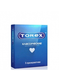 Гладкие презервативы Torex  Классические  - 3 шт. - Torex - купить с доставкой в Новороссийске