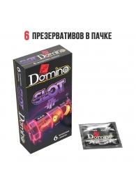 Ароматизированные презервативы DOMINO  Фруктовый слот  - 6 шт. - Domino - купить с доставкой в Новороссийске