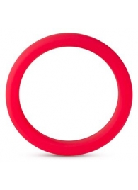 Красное эрекционное кольцо Silicone Go Pro Cock Ring - Blush Novelties - в Новороссийске купить с доставкой