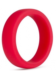 Красное эрекционное кольцо Silicone Go Pro Cock Ring - Blush Novelties - в Новороссийске купить с доставкой