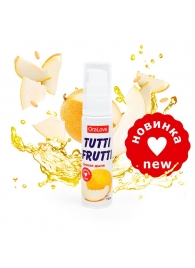 Гель-смазка Tutti-frutti со вкусом сочной дыни - 30 гр. - Биоритм - купить с доставкой в Новороссийске