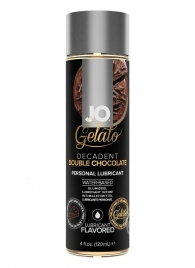Лубрикант с ароматом шоколада JO GELATO DECADENT DOUBLE CHOCOLATE - 120 мл. - System JO - купить с доставкой в Новороссийске