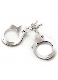 Металлические наручники Metal Handcuffs - Fifty Shades of Grey - купить с доставкой в Новороссийске