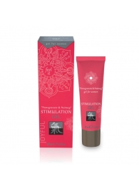 Возбуждающий интимный гель для двоих STIMULATION GEL Pomegranate   Nutmeg - 30 мл. - Shiatsu - купить с доставкой в Новороссийске
