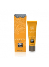 Возбуждающий интимный гель STIMULATION GEL Ginger   Cinnamon - 30 мл. - Shiatsu - купить с доставкой в Новороссийске