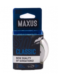 Классические презервативы в пластиковом кейсе MAXUS Classic - 3 шт. - Maxus - купить с доставкой в Новороссийске