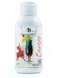 Интимный гель-смазка JUICY FRUIT с ароматом энергетика - 100 мл. - БиоМед - купить с доставкой в Новороссийске