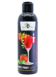 Интимный гель-смазка JUICY FRUIT с ароматом клубники - 200 мл. - БиоМед - купить с доставкой в Новороссийске