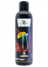 Интимный гель-смазка JUICY FRUIT с ароматом энергетика - 200 мл. - БиоМед - купить с доставкой в Новороссийске