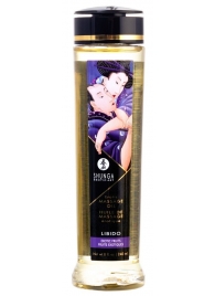 Массажное масло Libido Exotic Fruits с ароматом экзотических фруктов - 240 мл. - Shunga - купить с доставкой в Новороссийске