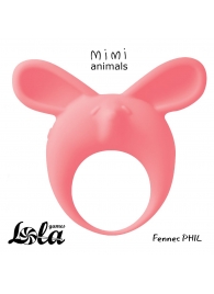 Оранжевое эрекционное кольцо Fennec Phil - Lola Games - в Новороссийске купить с доставкой