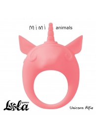 Оранжевое эрекционное кольцо Unicorn Alfie - Lola Games - в Новороссийске купить с доставкой
