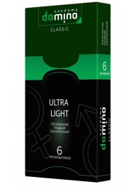 Супертонкие презервативы DOMINO Ultra Light - 6 шт. - Domino - купить с доставкой в Новороссийске